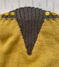 Aran weight jumper with V shaped insert - Image 5