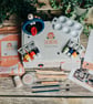 Kids Monster Clay Kit - Air Dry Clay Modelling Kit, Family Craft