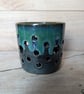 Taller holes tealight holder
