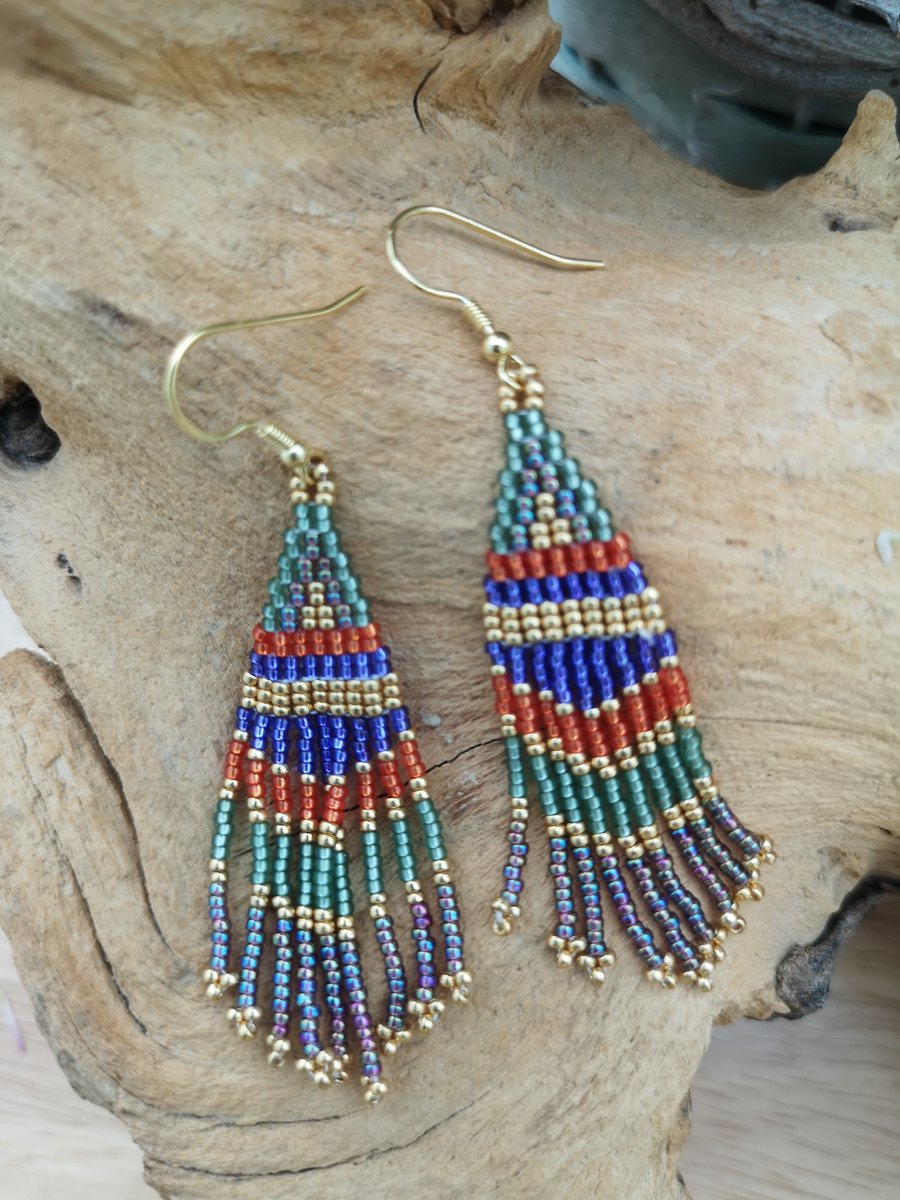  Tassel earrings 