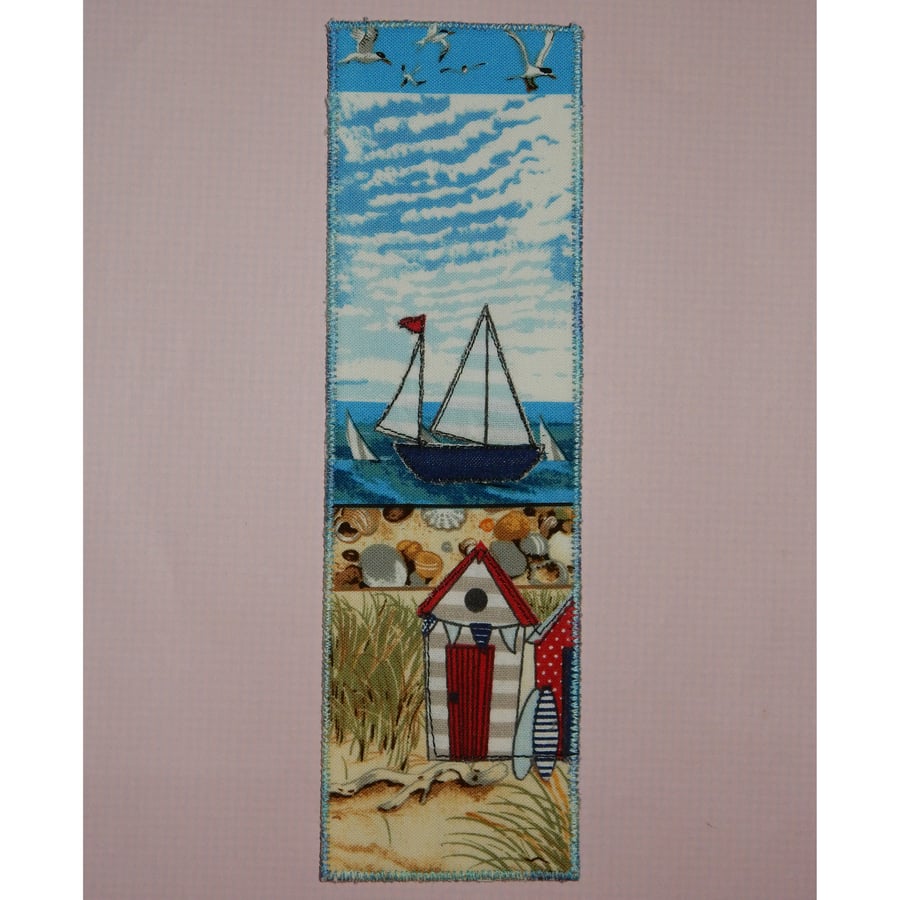 Bookmark Beach hut and yacht