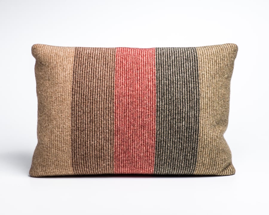 Large 100 % Felted Merino Lambswool Cushion