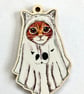 Halloween Cat Laser Cut Wooden Decorations - 4 MEOWOWEEN Designs To Choose From - Image 4