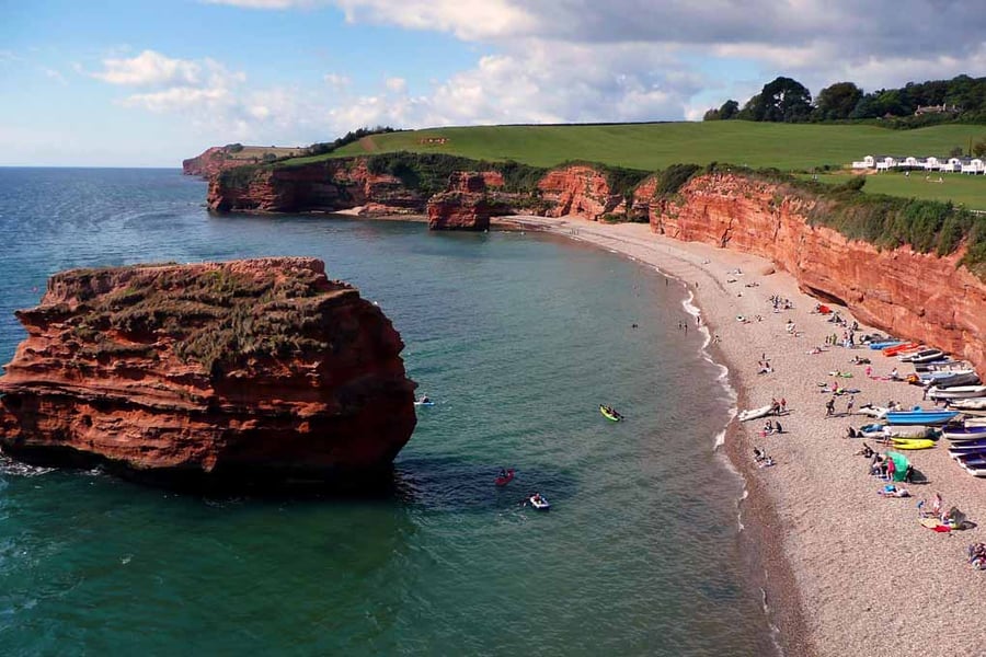 Ladram Bay Jurassic Coast Devon Photograph Print