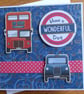 Have a Wonderful Day Card - Bus & Taxi Cab - Image 1