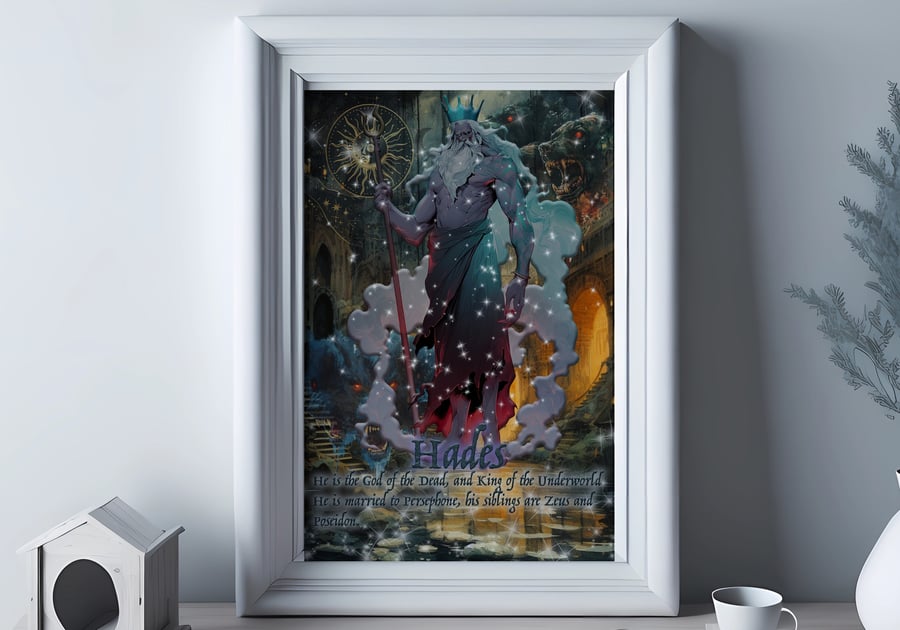 Greek Mythology Poster - Hades