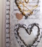 Four Little Wire Love Hearts Copper on Silver Handmade Artwork. How Lovely!!! XX - Image 3