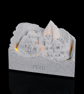 Andes Lost City USB Lamp – 12cm 3D Printed Peru Night Light, Machu Picchu Marble