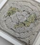 Islands - Abstract Mixed Media Textile & Concrete Art - FRAMED - Image 8