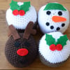 Christmas Chocolate Orange Covers - Set of 4 