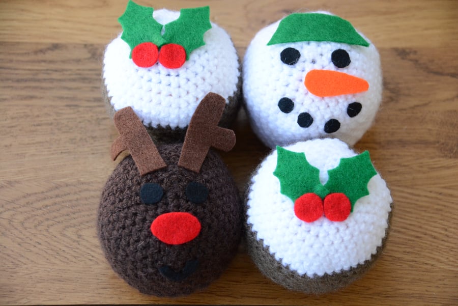Christmas Chocolate Orange Covers - Set of 4 