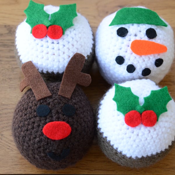 Christmas Chocolate Orange Covers - Set of 4 