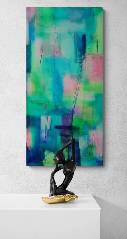 Wabi - Sabi Abstract Painting Original