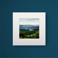 Original Seascape Painting - As the Clouds Begin to Lift