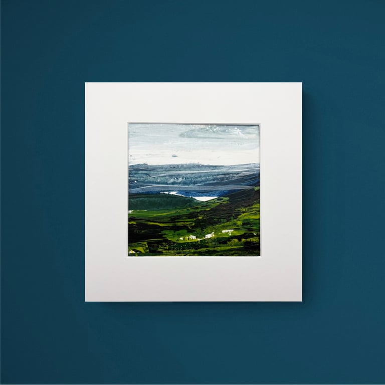 Original Seascape Painting - As the Clouds Begin to Lift