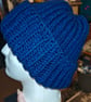 Handmade chunky knit ribbed beanie  - Image 3