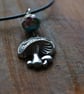 Toadstool pendant with cloissone bead - Image 7