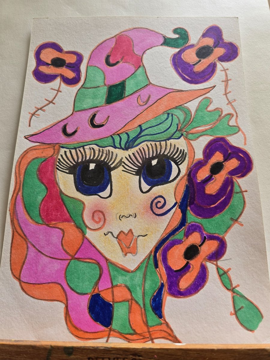 Fairy Witch Drawing 