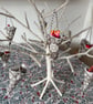 Christmas cornet decorations - pack of 4 - Image 4