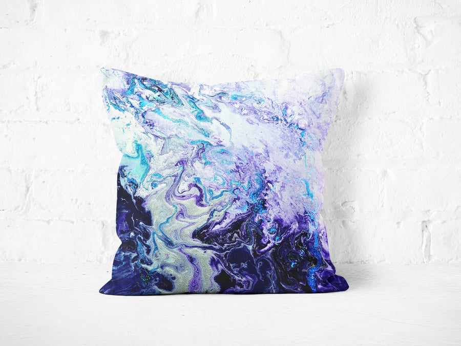 Amethyst Purple Cushion - Medium