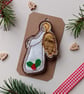 Christmas Angel Brooch - Image 1