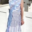Cool, easy to wear patchwork summer cotton dress