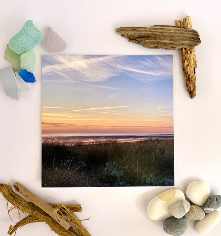 Summer - printed greetings card