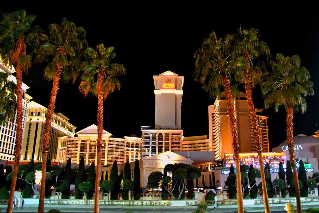 Caesars Palace Hotel Las Vegas America Photograph Print