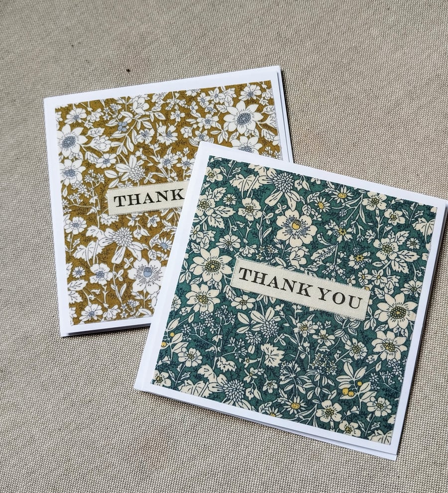 Floral Thank you cards