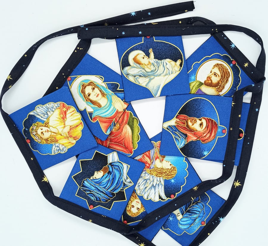 Religious Christmas Bunting  4LF