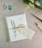 Set of 6 Botanical Wildflower Mini Notecards  - Image 2