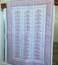 Small Flying Geese Patchwork Quilt - Image 1