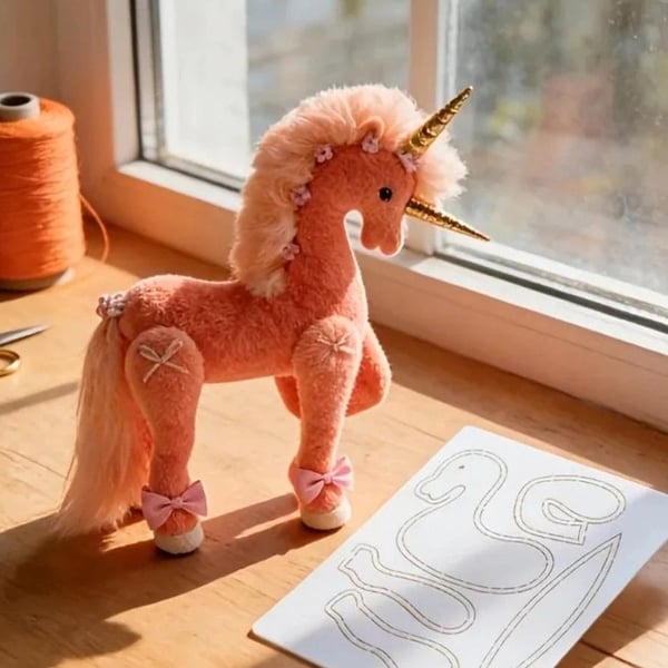 Galloping Horse Acrylic Sewing Template