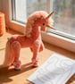 Galloping Horse Acrylic Sewing Template