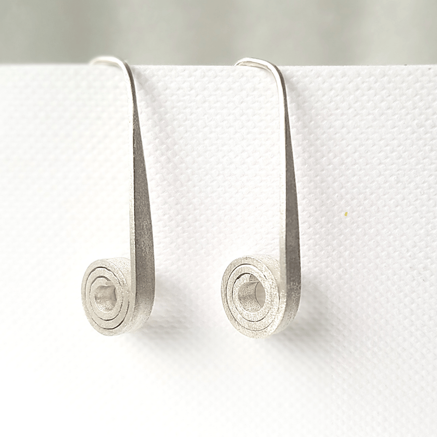 Long Threader Earrings in Silver - Gift-boxed with Free Delivery