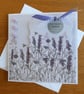 Lavender and Bees Birthday Card - Birthday Wishes - Have A Great Day