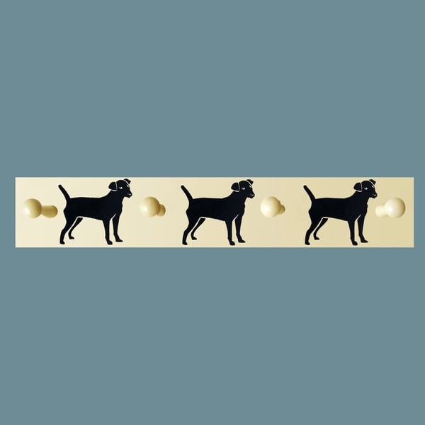 Patterdale Terrier Coat Rack