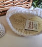Designer Luxury Merino Wool Baby Hat & Booties Set 0-3 months size - Image 3