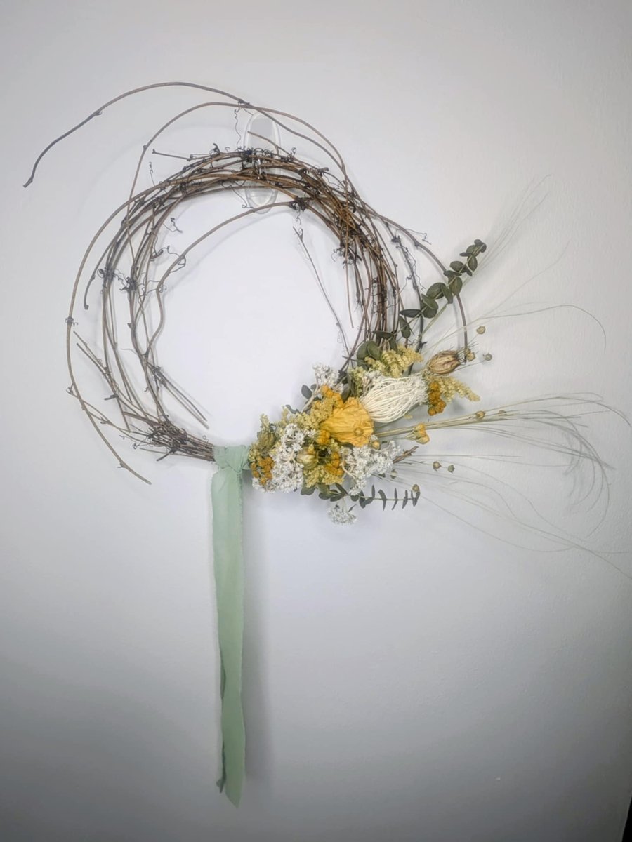 Renewal - Dried Flower Wreath