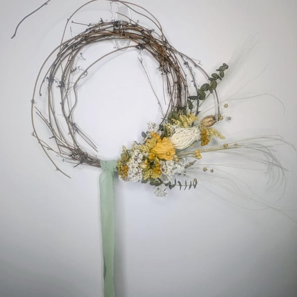 Renewal - Dried Flower Wreath