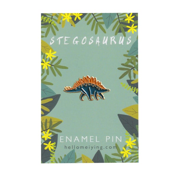 Stegosaurus, Enamel Pin