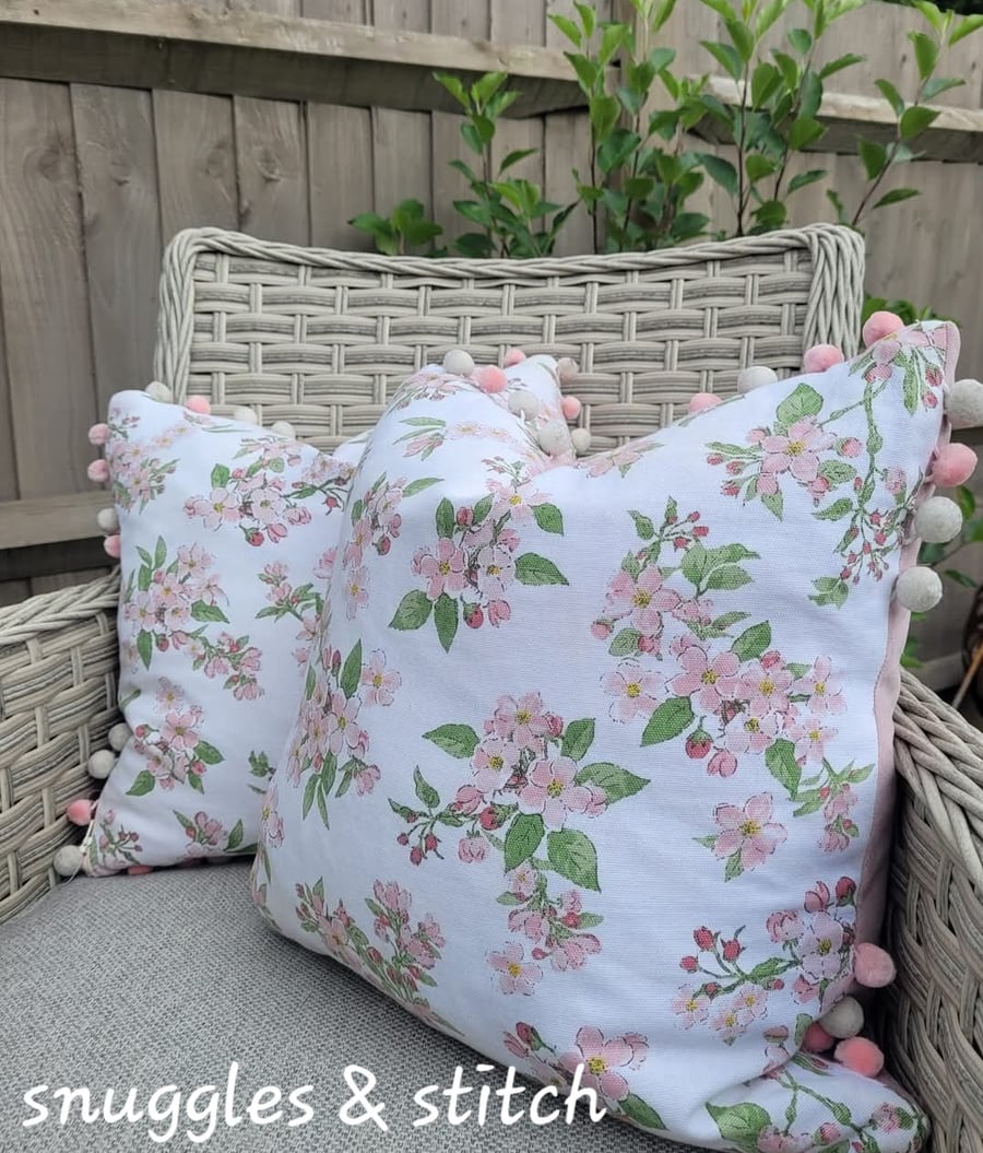 Sophie Allport National Trust Blossom Cushion Cover 