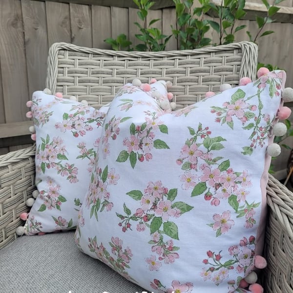 Sophie Allport National Trust Blossom Cushion Cover 