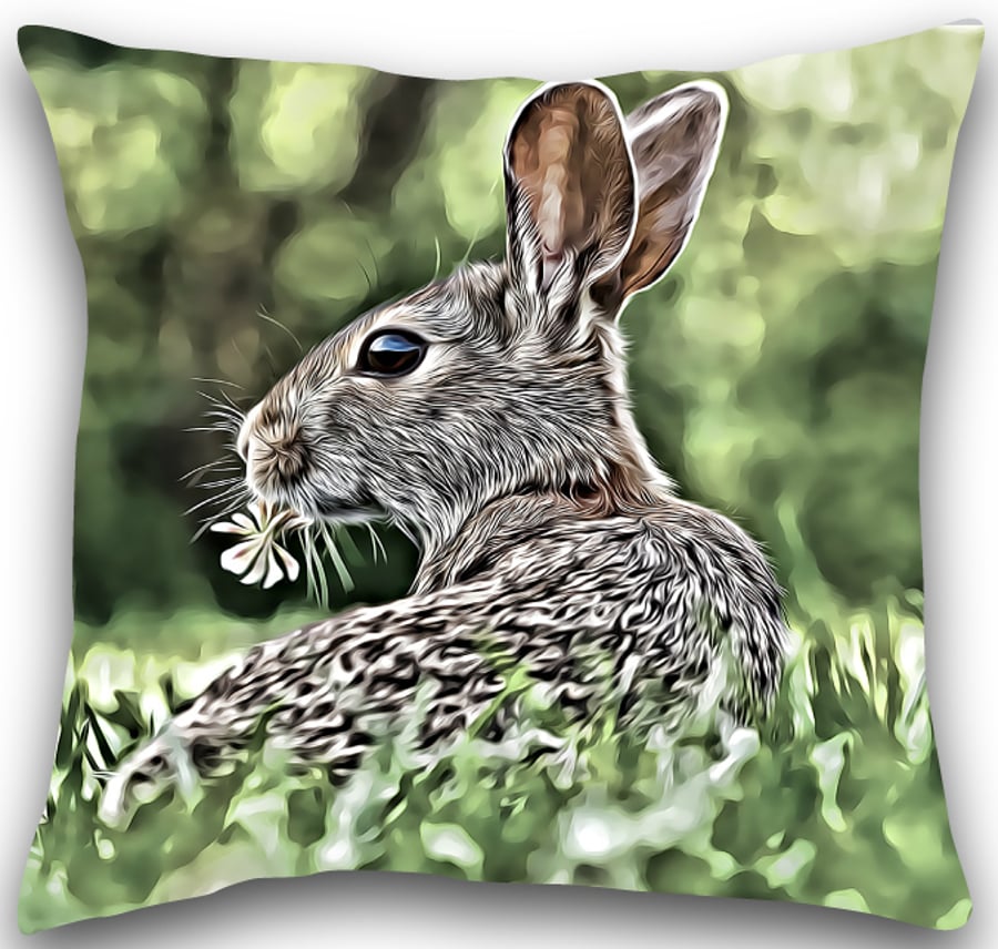 Hare Cushion Hare pillow
