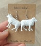 Ram Earrings - Upcycled Vintage Toys