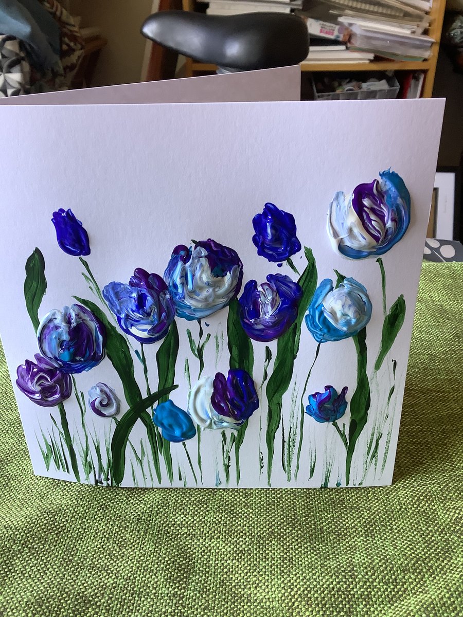 Flower card