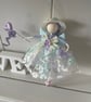 Beautiful handmade flower fairy, children's room decor, fairy lover gift  - Image 5