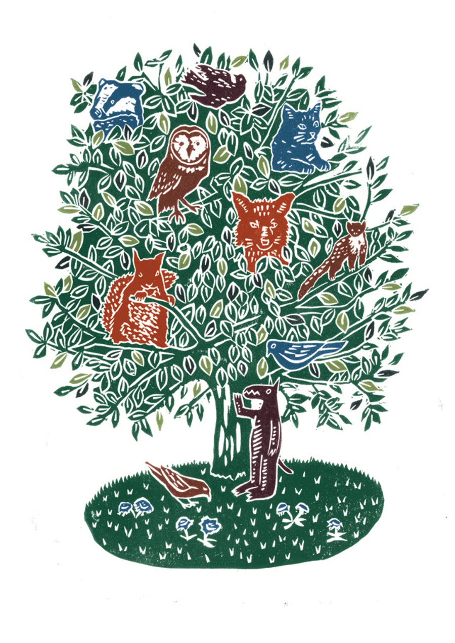 The Folk Forest No.4 poster-print