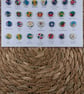 'Caribbean Islands' Flag Map Pins Set - 29 flag Map pins For Wood Map