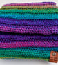 Crochet rainbow scarf - Image 5